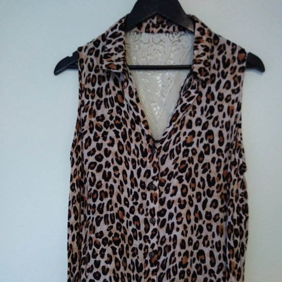 Blouse no bo Boundaries Siz XXL And color black and Bwraw - Picture 2 of 3